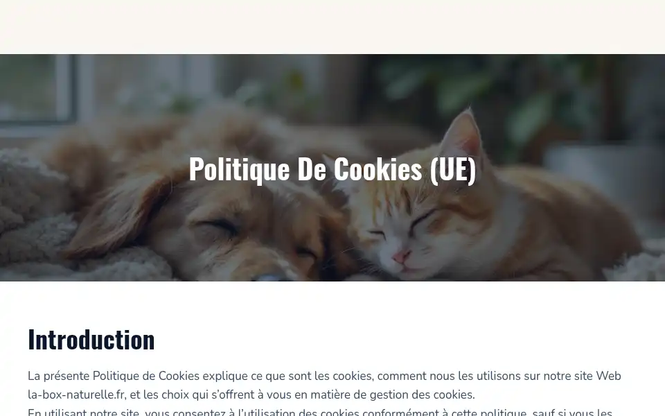 Screenshot of la-box-naturelle.fr