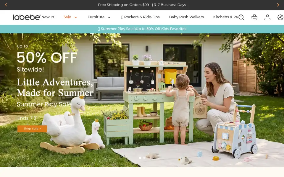 Screenshot of labebeclub.com