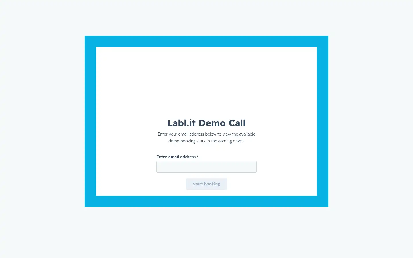 Screenshot of labl.it
