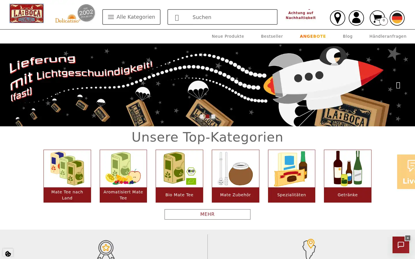 Screenshot of laboca.eu