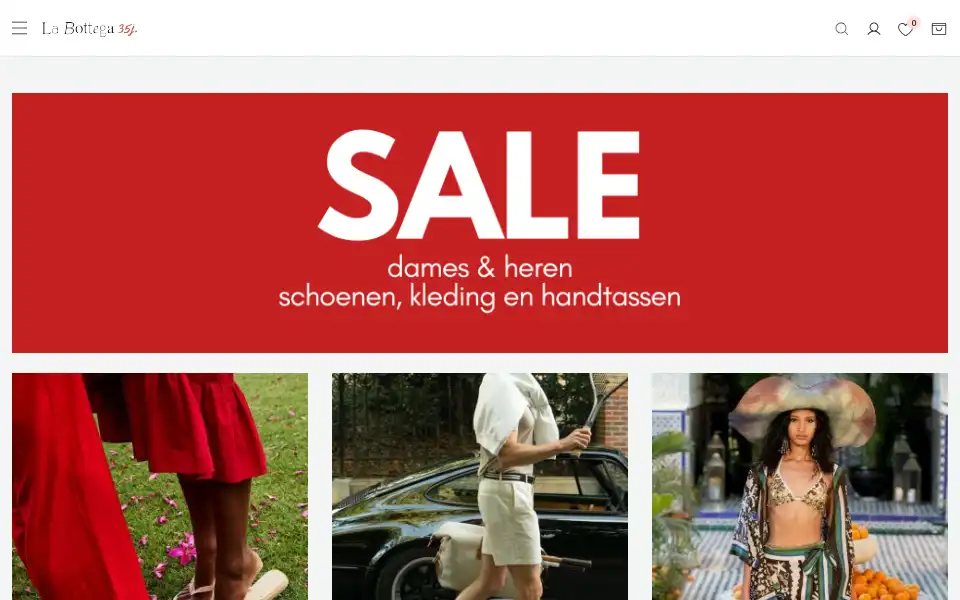 Screenshot of labottega.be