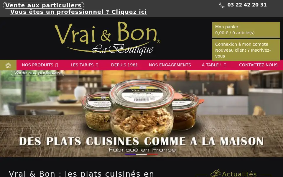 Screenshot of laboutique-vraietbon.com