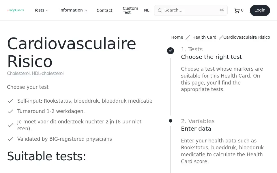 Screenshot of labplusarts.nl