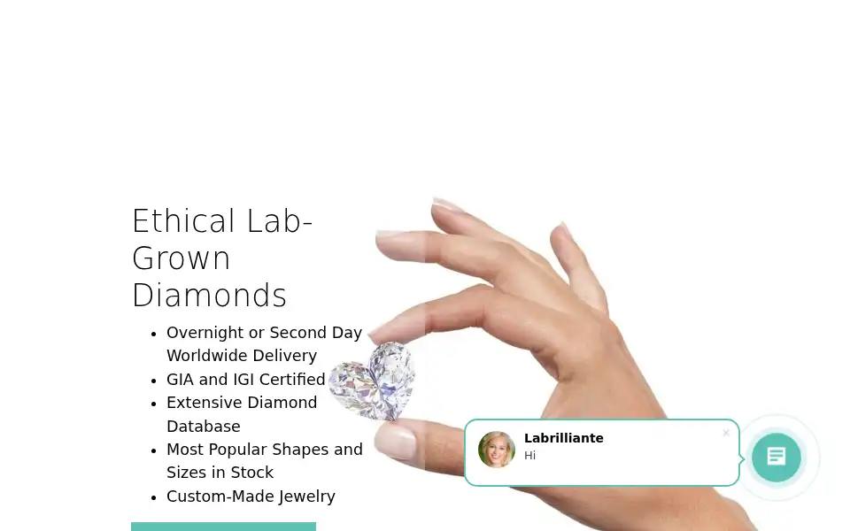 Screenshot of labrilliante.com