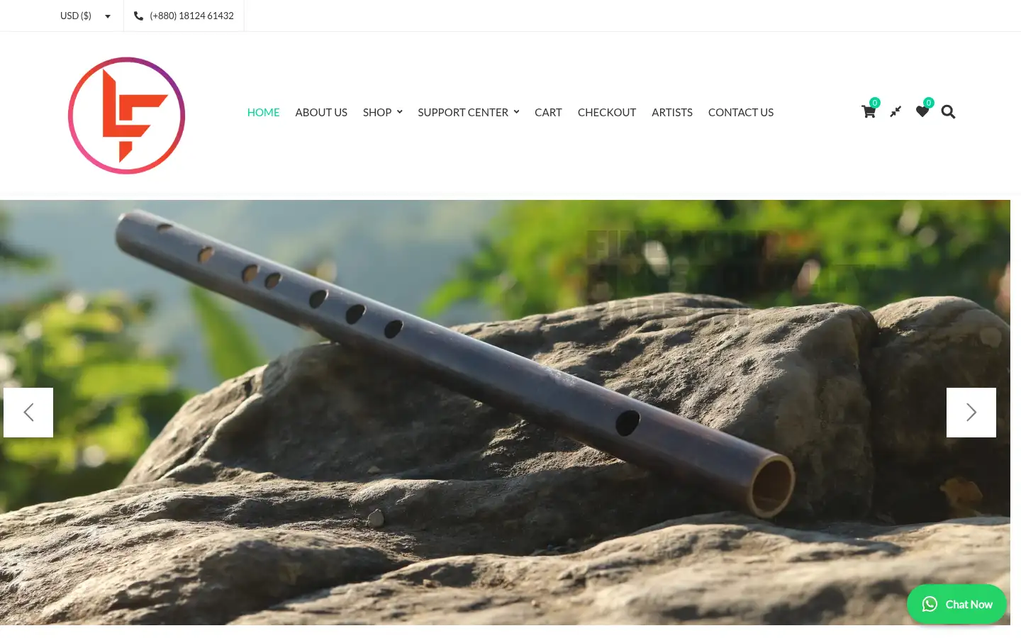 Screenshot of labuflutes.com.bd
