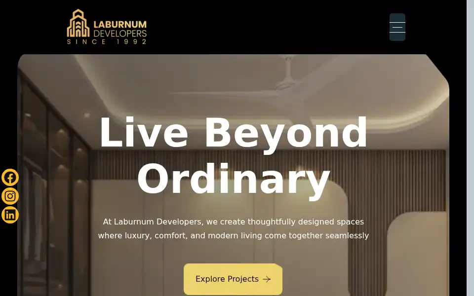 Screenshot of laburnumdevelopers.com