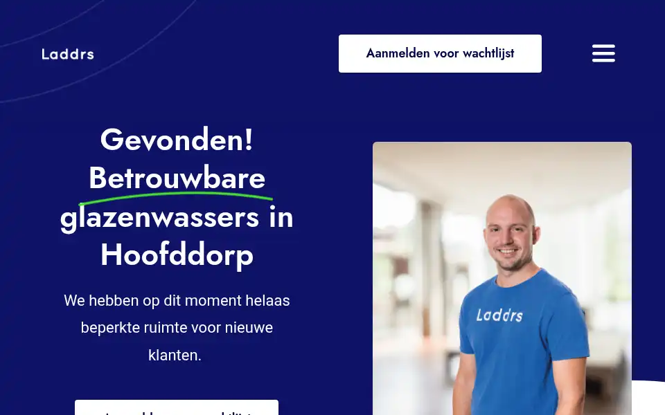 Screenshot of laddrs.nl