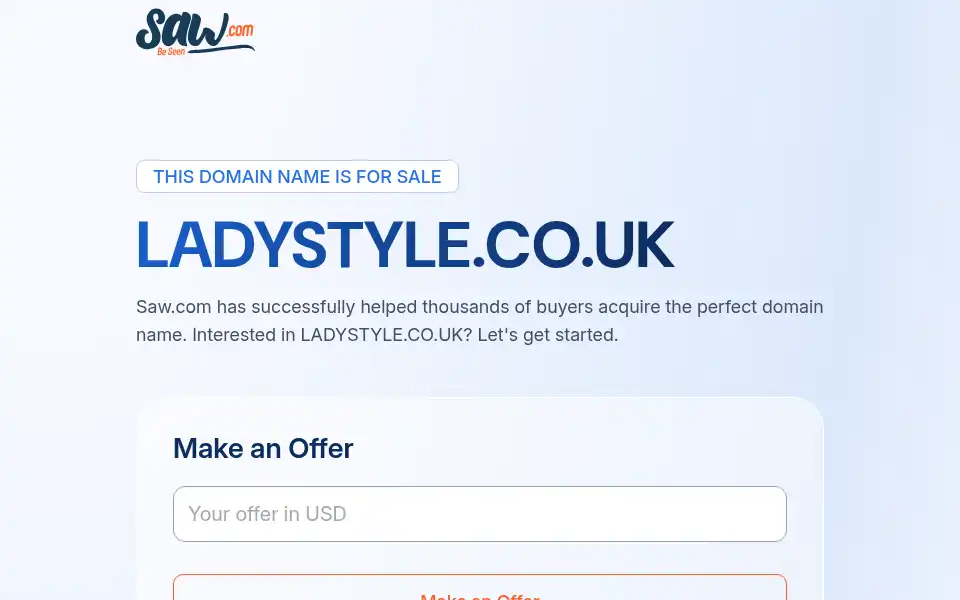 Screenshot of ladystyle.co.uk