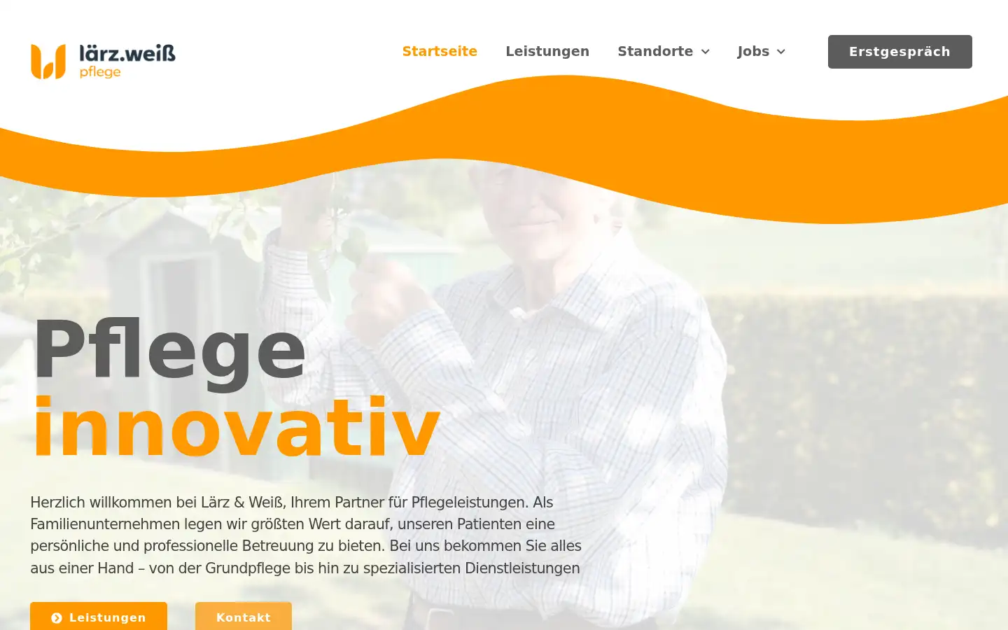 Screenshot of laerz-weiss.de