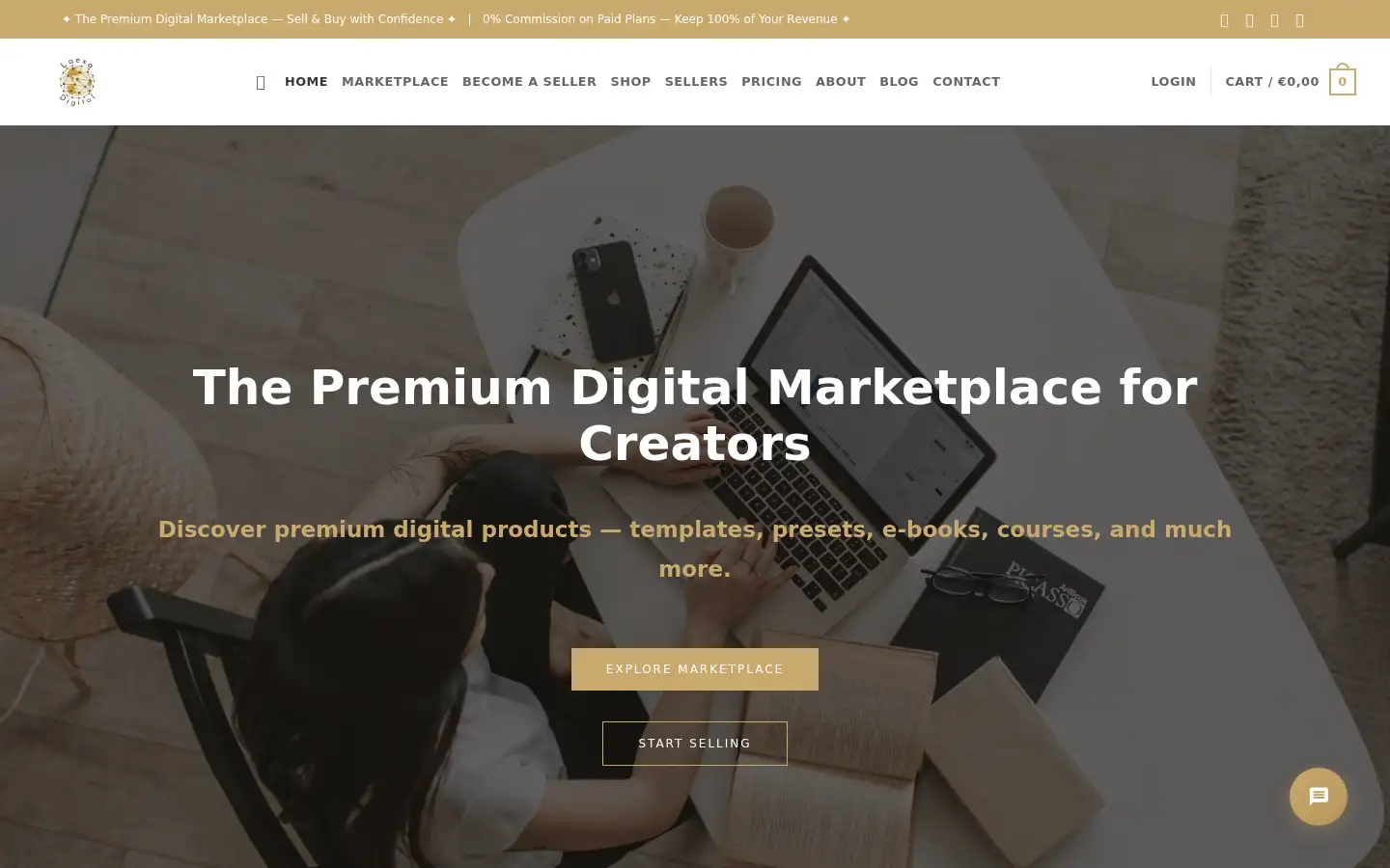 Screenshot of laexadigital.com