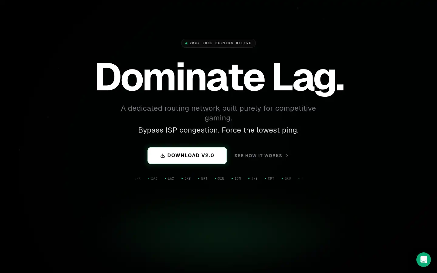Screenshot of lagster.cloud