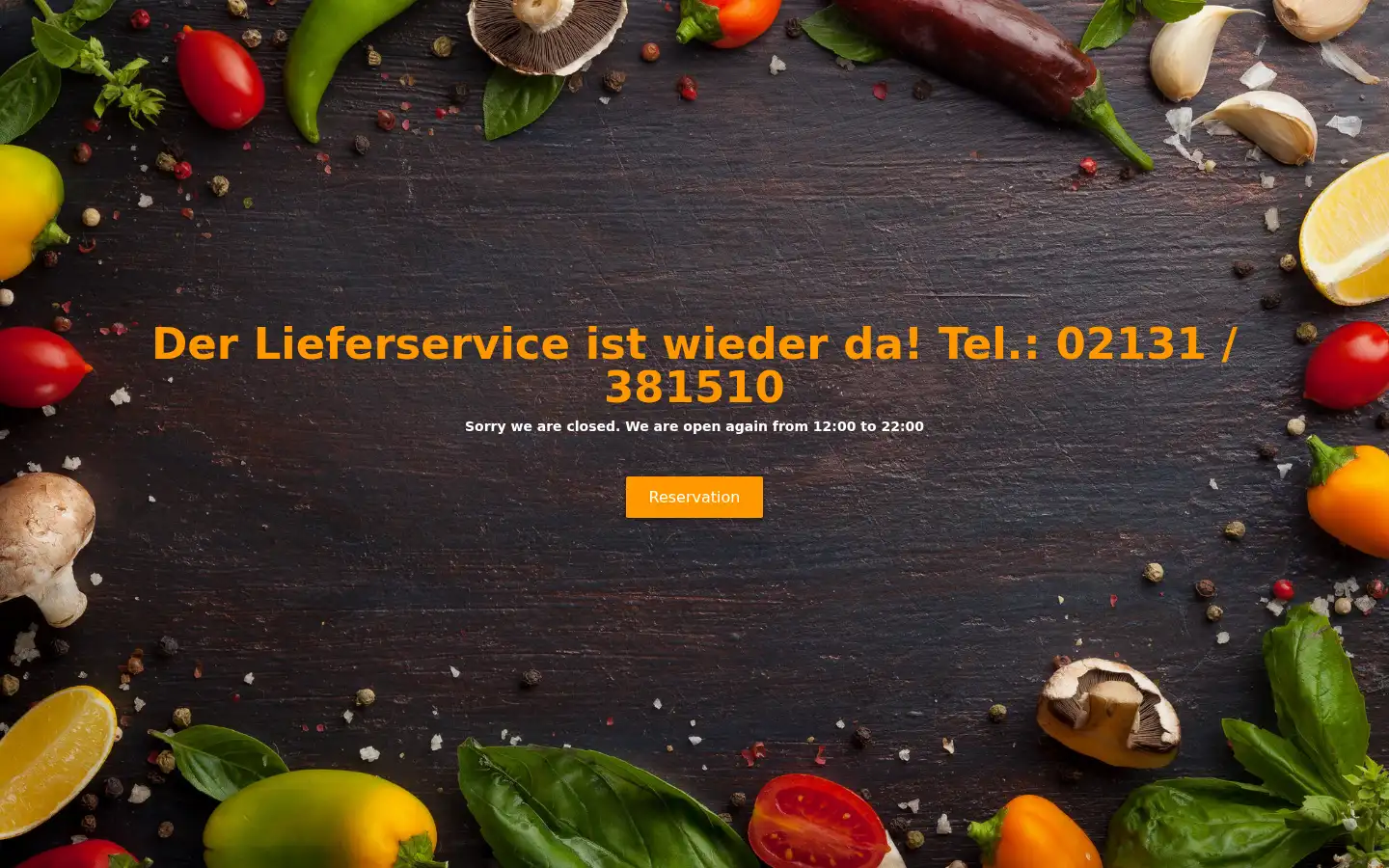 Screenshot of laguna-kaarst.eatbu.com