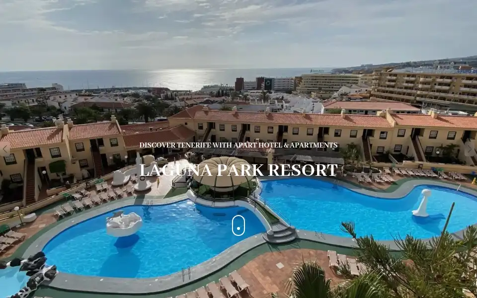 Screenshot of lagunaparkresort.com