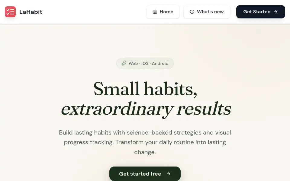 Screenshot of lahabit.com