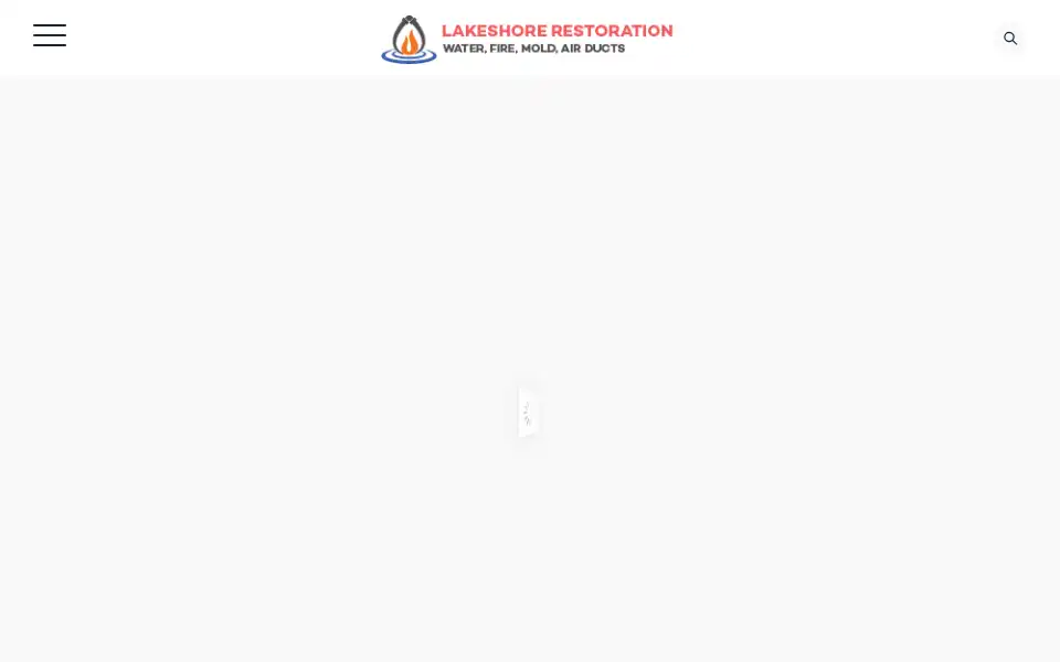 Screenshot of lakeshorerestorationllc.com