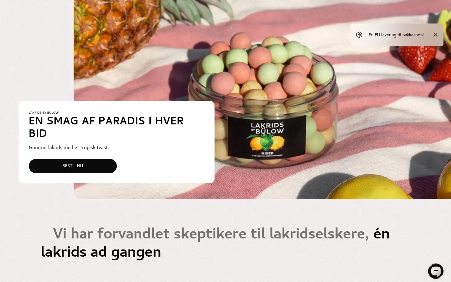 Screenshot of lakridsbybulow.dk