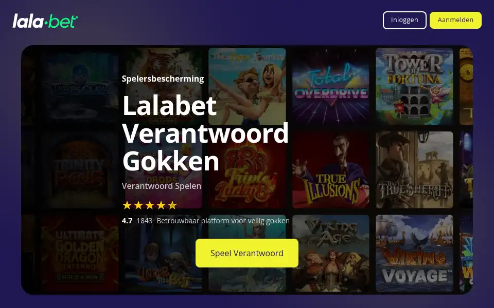 Screenshot of lalabets-casino.com