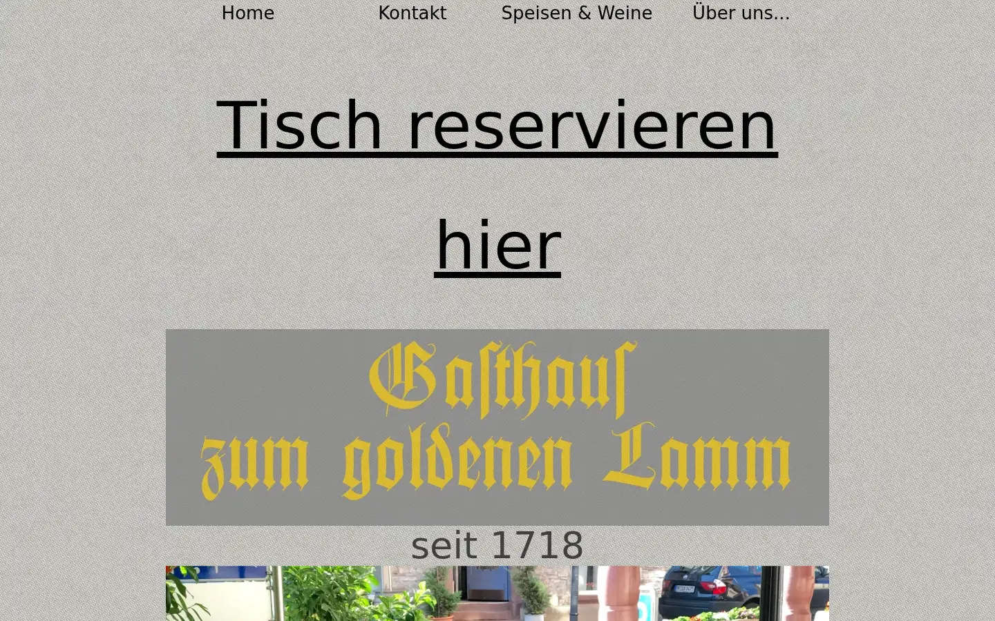 Screenshot of lammstein.de