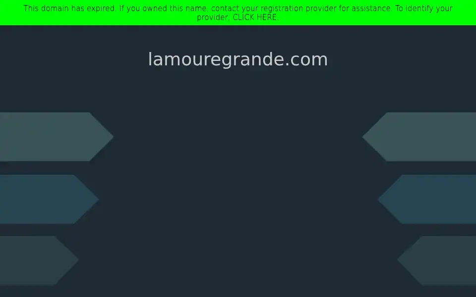 Screenshot of lamouregrande.com