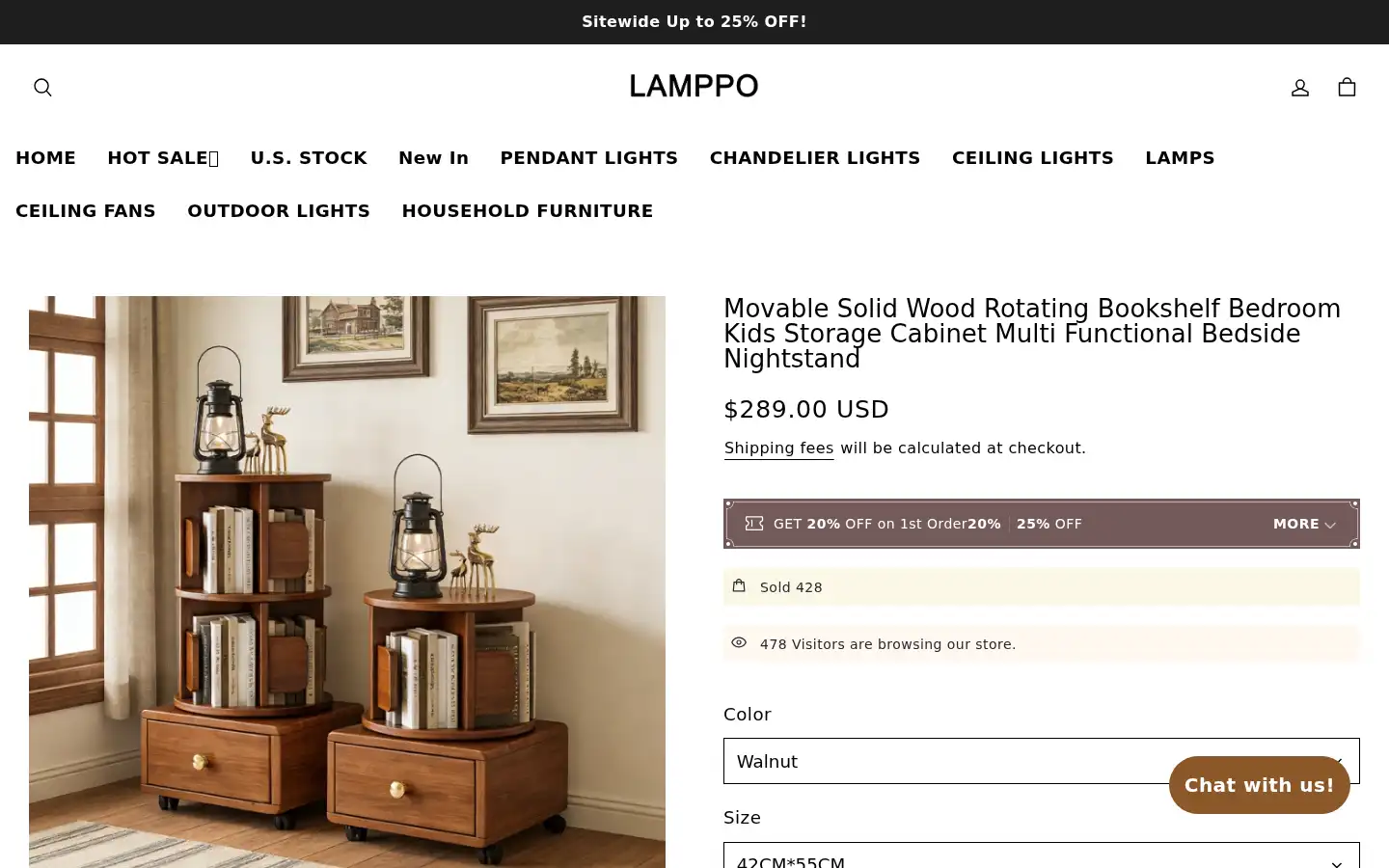 Screenshot of lamppo.com