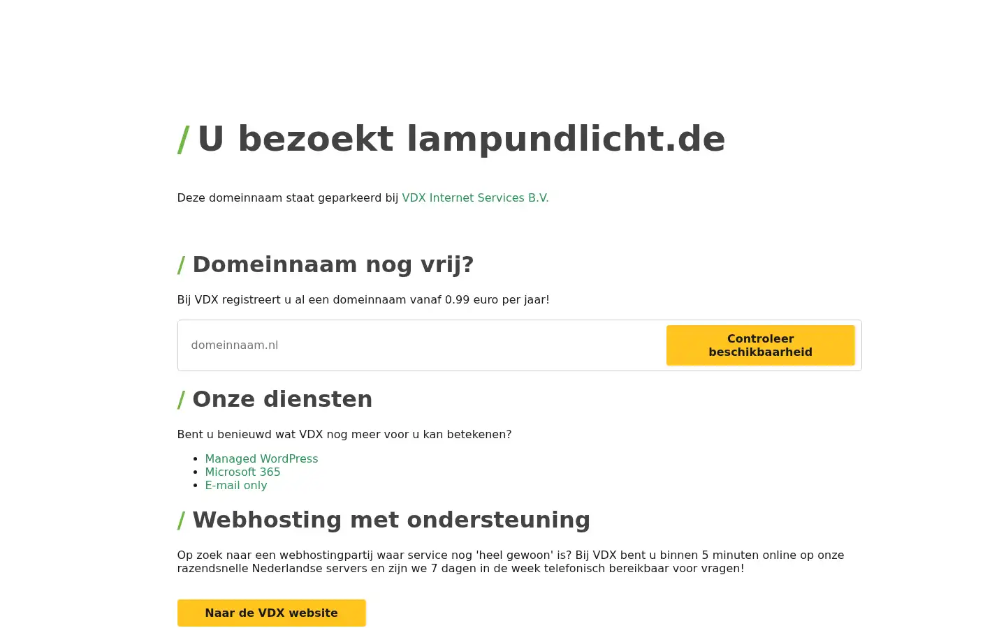 Screenshot of lampundlicht.de