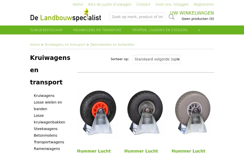Screenshot of landbouwspecialist.nl