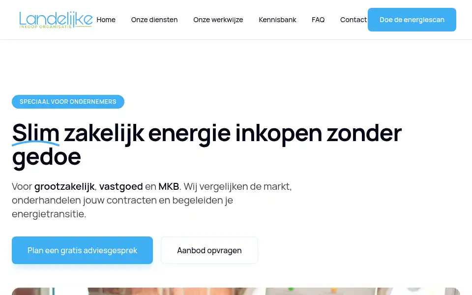 Screenshot of landelijkeinkooporganisatie.nl