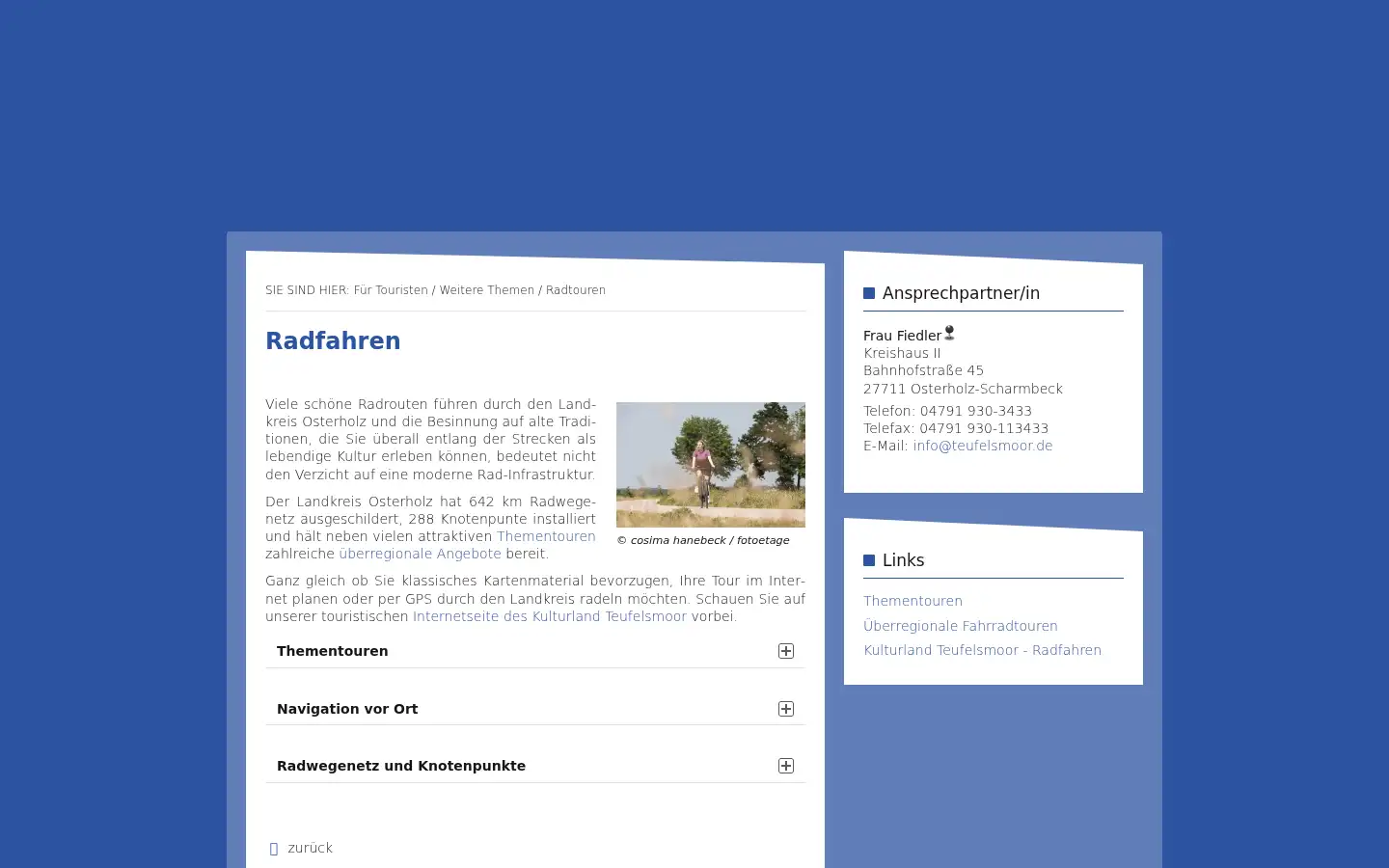 Screenshot of landkreis-osterholz.de