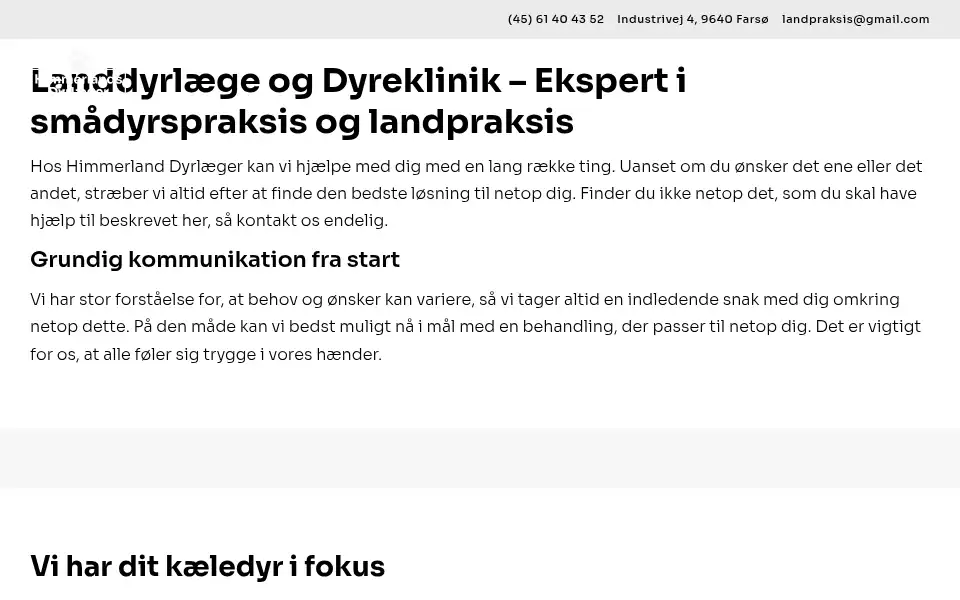 Screenshot of landpraksis.net