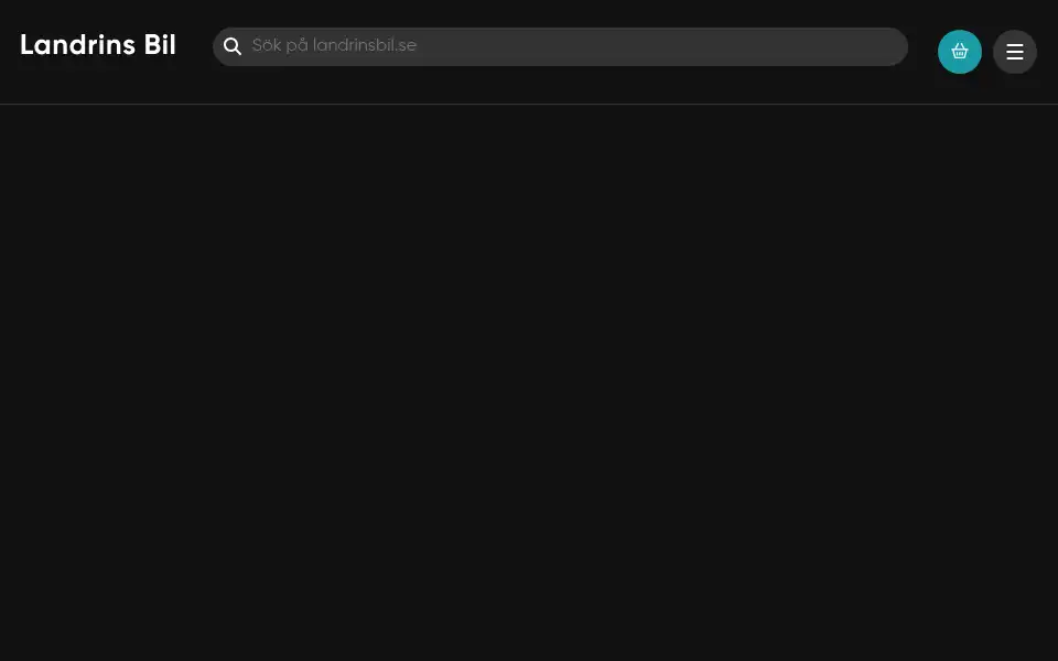 Screenshot of landrinsbil.se
