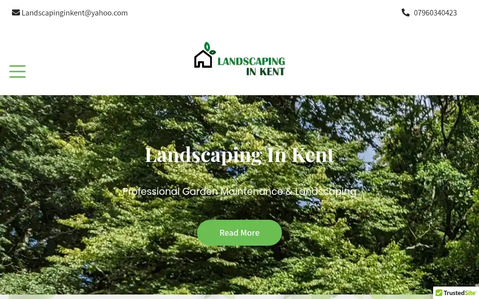 Screenshot of landscapinginkent.com