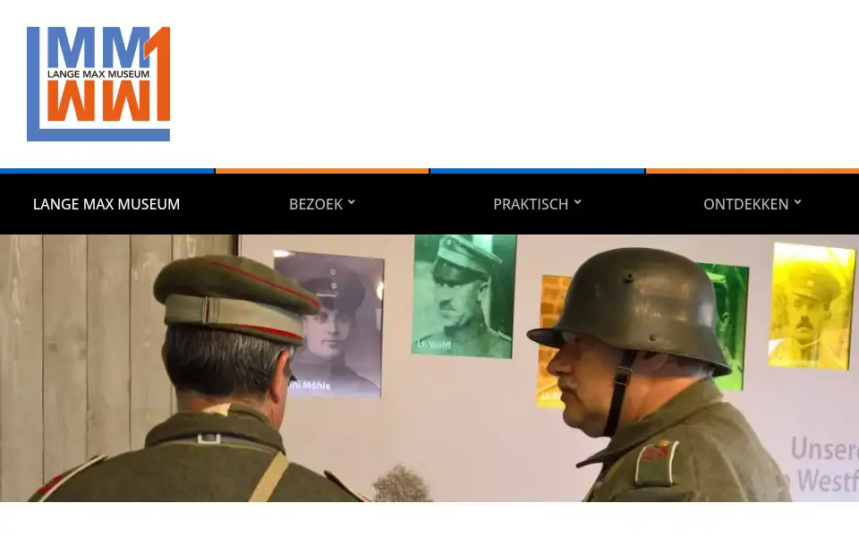 Screenshot of langemaxmuseum.be