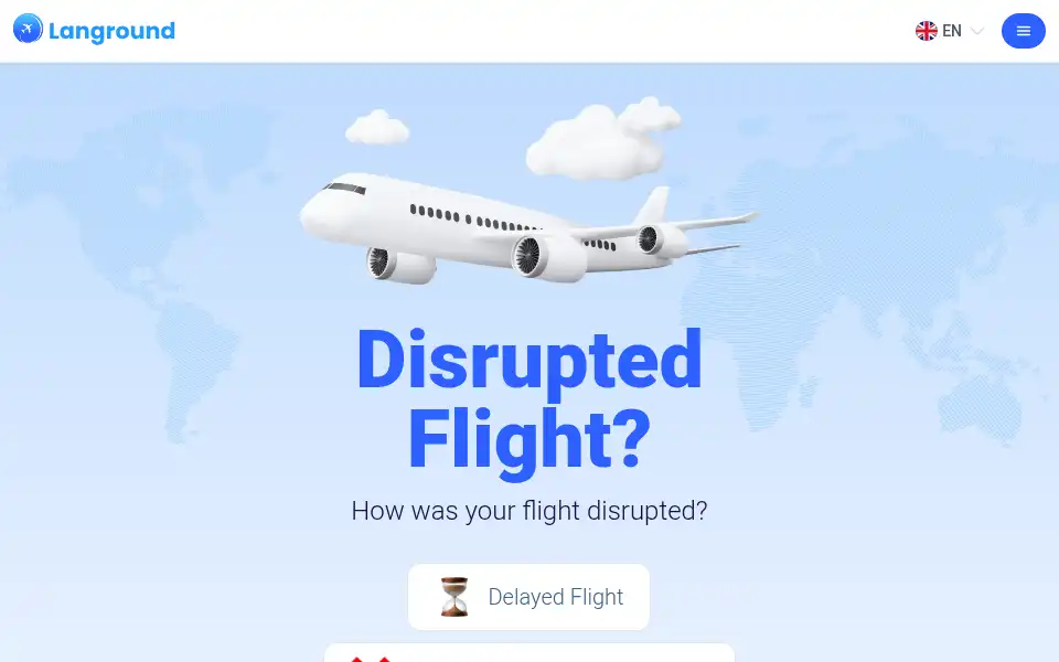 Screenshot of langround.eu