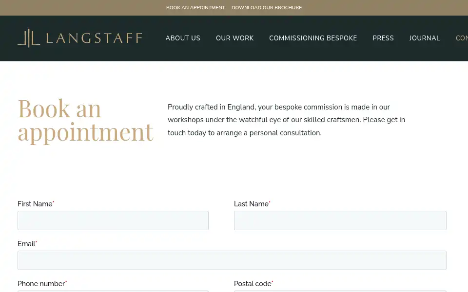Screenshot of langstaff-ellis.co.uk