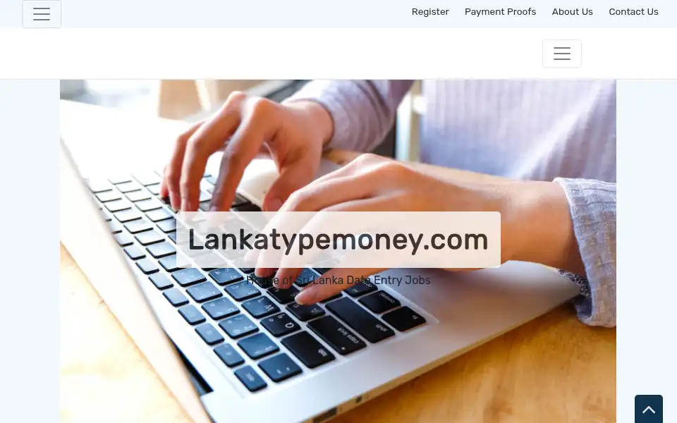 Screenshot of lankatypemoney.com