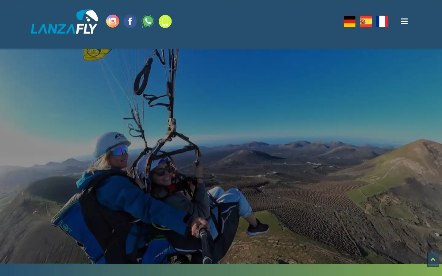 Screenshot of lanzafly.es