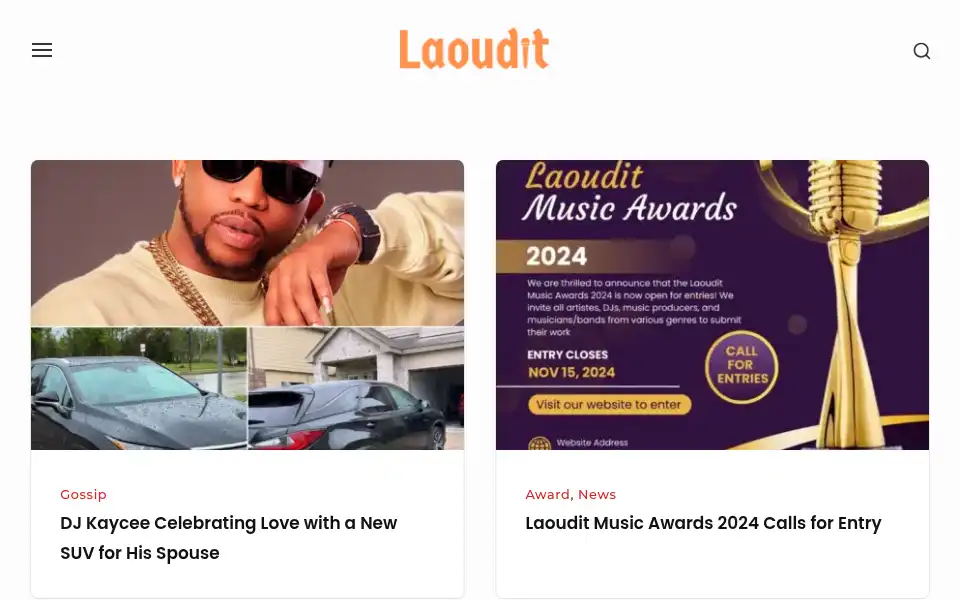 Screenshot of laoudit.com