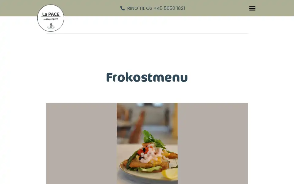 Screenshot of lapace.dk