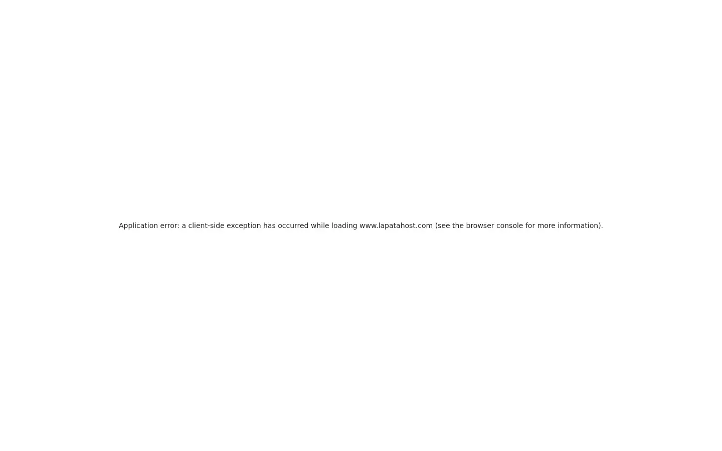 Screenshot of lapatahost.com