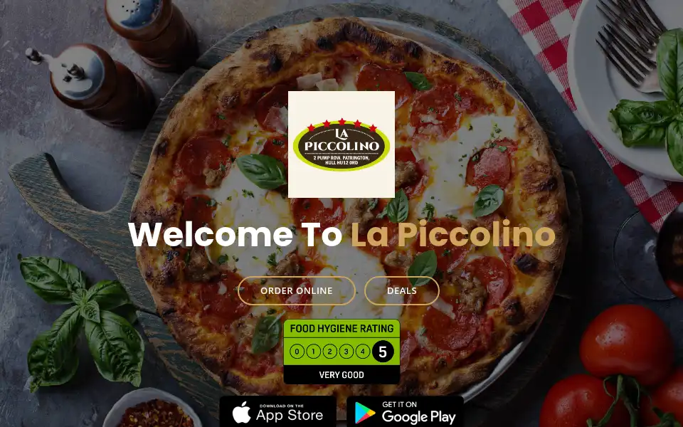 Screenshot of lapiccolino.co.uk