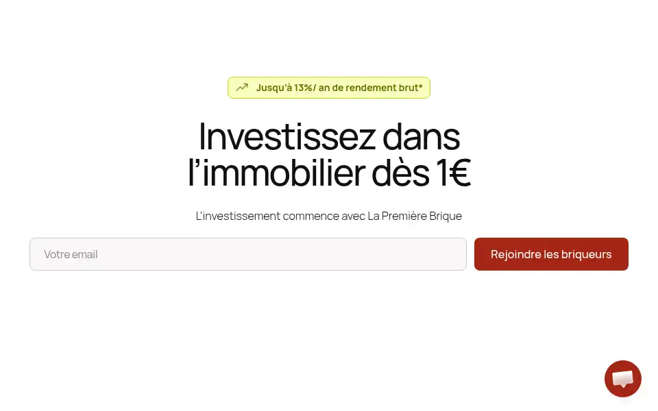 Screenshot of lapremierebrique.fr