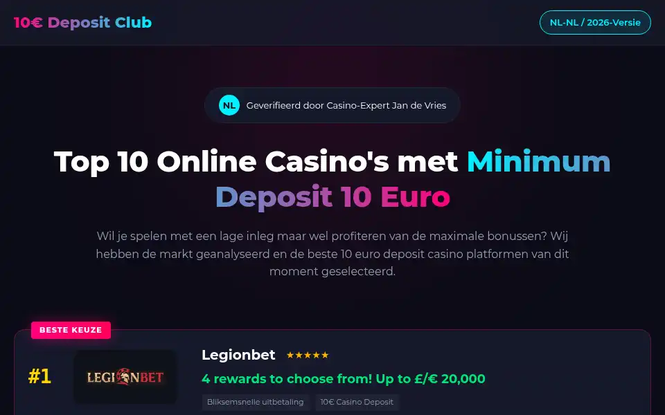Screenshot of lariwo.nl