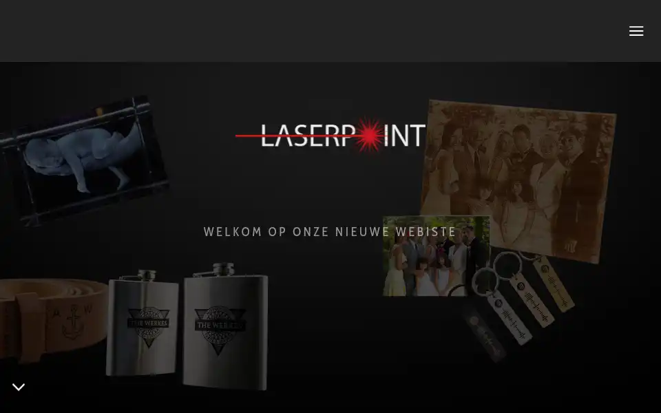 Screenshot of laser-point.nl