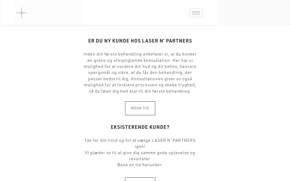 Screenshot of lasernpartners.dk
