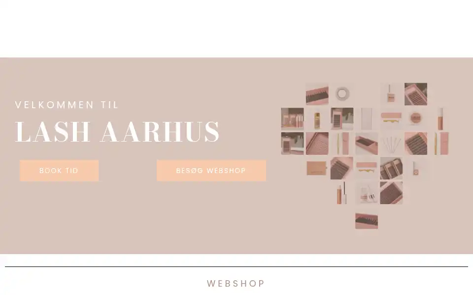 Screenshot of lash-aarhus.dk