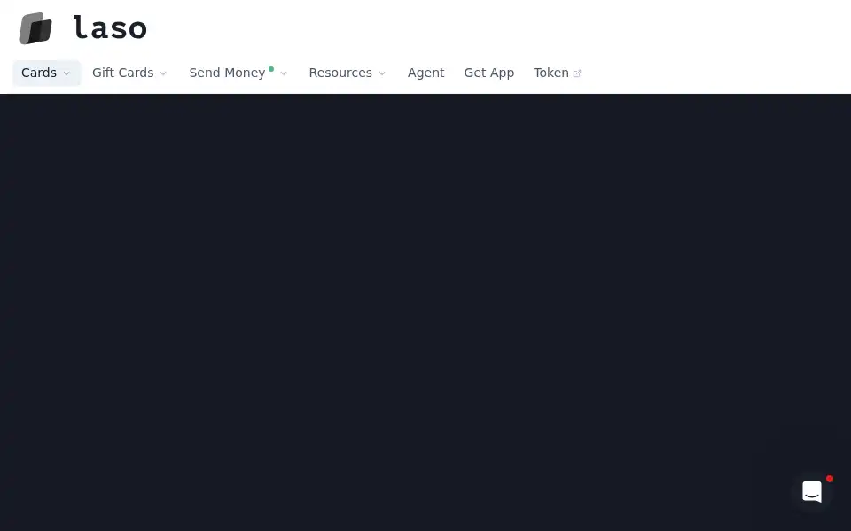 Screenshot of laso.finance