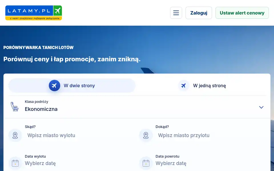 Screenshot of latamy.pl