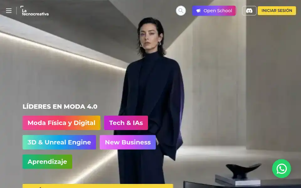 Screenshot of latecnocreativa.com