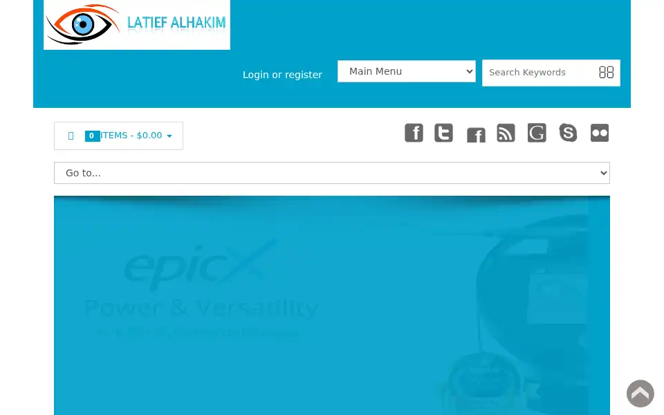 Screenshot of latief-alhakim.com