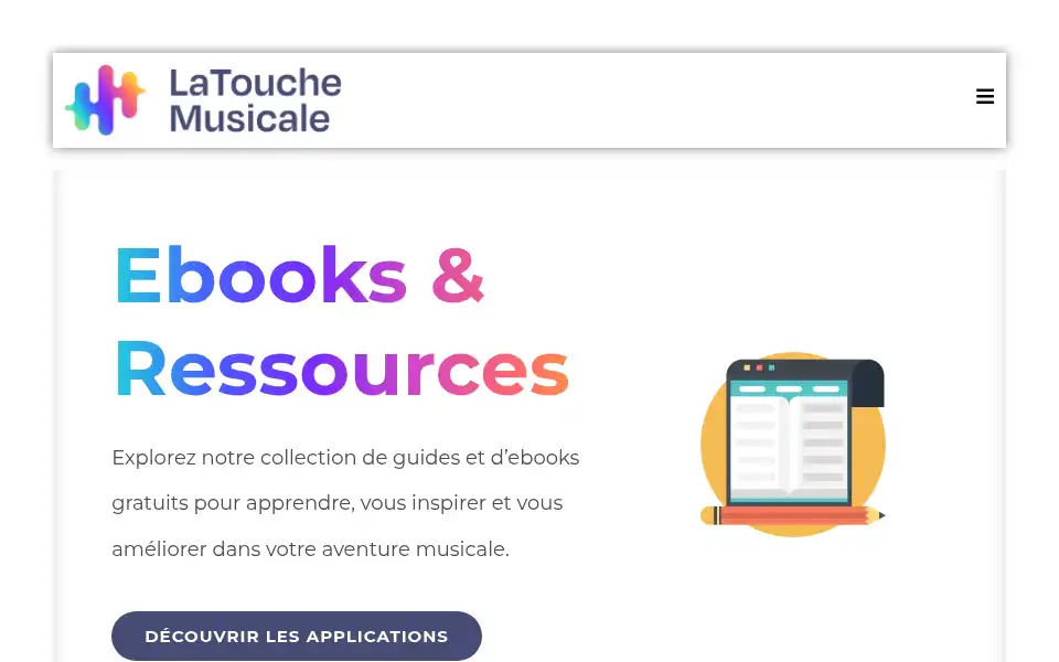 Screenshot of latouchemusicale.com
